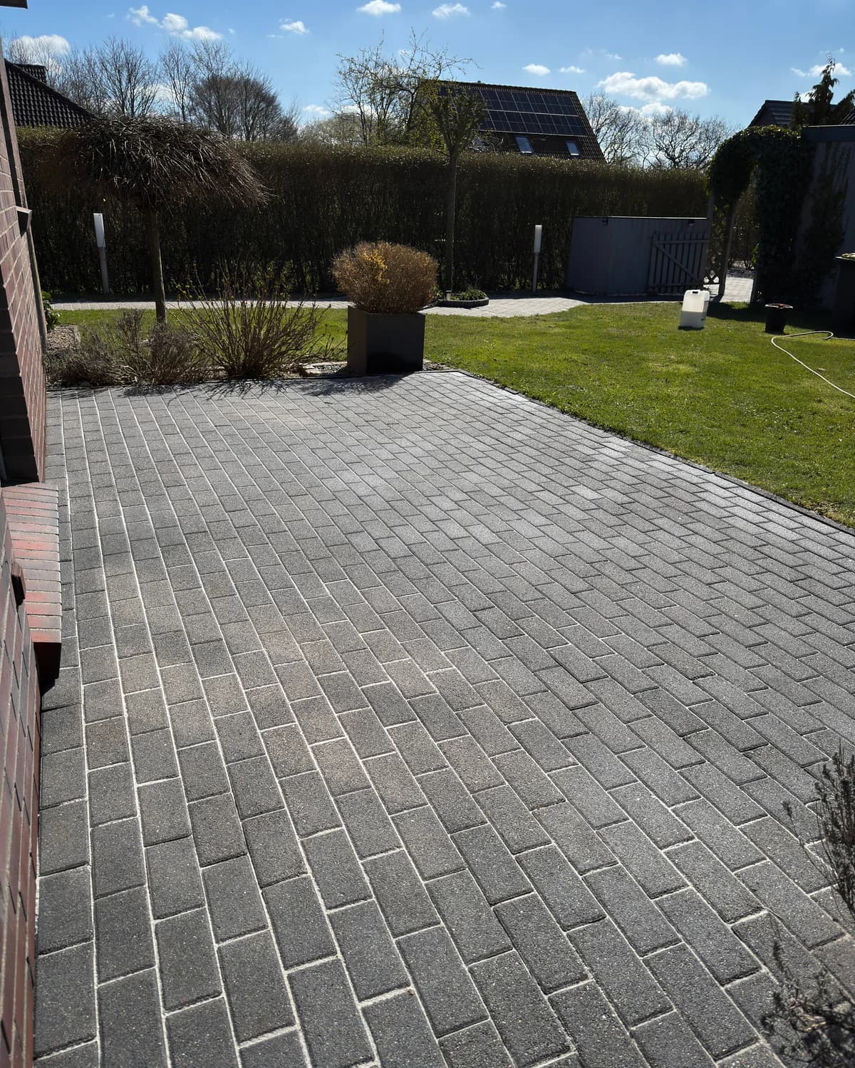 Terrasse in Flensburg nach der Aufbereitung